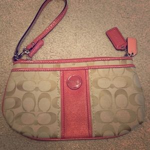 Coach wristlet